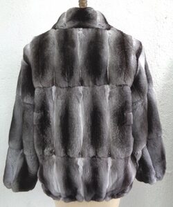 BRAND NEW RANCH CHINCHILLA FUR JACKET COAT MEN MAN