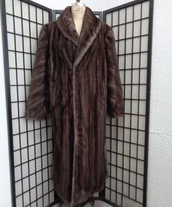 REFURBISHED NEW BLUE IRIS MINK FUR COAT JACKET MEN MAN SIZE ALL