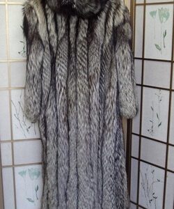 BRAND NEW SILVER FOX FUR COAT MEN MAN SIZE ALL