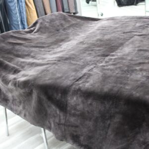 BRAND NEW SHEARED BEAVER DOUBLE SIDED FUR BLANKET THROW BED COVER 100"X100"