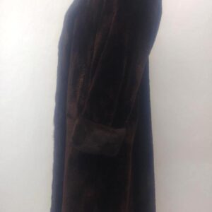 EXCELLENT SEAL & MINK FUR COAT JACKET WOMEN WOMAN SIZE 8 MEDIUM