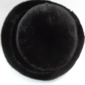 BRAND NEW CANADIAN BLACK MINK FUR HAT LARGE BRIM MAN MEN WOMAN WOMEN