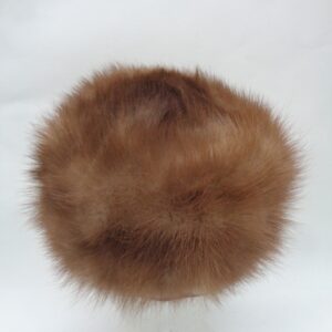 MINT CANADIAN PASTEL MINK TAIL FUR HAT WOMEN WOMAN SIZE ALL