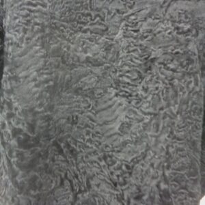 EXCELLENT BLACK SWAKARA LAMB FUR COAT JACKET WOMEN WOMAN SIZE 6-8 SMALL-MEDIUM