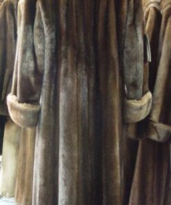 BRAND NEW CANADIAN MAHOGANY MINK FUR COAT JACKET WOMAN WOMEN