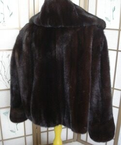 REFURBISHED NEW DARK RANCH MINK FUR JACKET COAT WOMAN WOMEN MEN MAN SIZE ALL