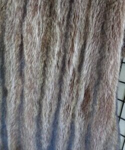 MINT CANADIAN RACCOON RACOON FUR COAT JACKET WOMEN WOMAN SIZE 8-10 MEDIUM