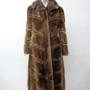 SCRAP ITEM: SHEARED ARCTIC BEAVER & SUEDE FUR COAT JACKET ARTS & CRAFTS