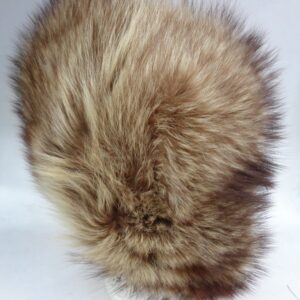 MINT RACCOON FUR HOOD HAT CAP CHILDREN CHILD