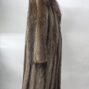 EXCELLENT RACCOON RACOON FUR COAT JACKET WOMEN WOMAN SIZE 4-6 SMALL