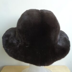 BRAND NEW CANADIAN DARK RANCH MINK FUR HAT MEN MAN WOMEN WOMAN SZ ALL