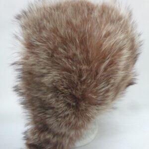 MINT RACCOON RACOON FUR HOOD HAT CHILDREN WOMEN SIZE XS NEW LINING!