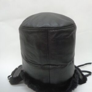 BRAND NEW BLACK SHEARED BEAVER FUR RUSSIAN STYLE HAT MEN MAN SIZE ALL