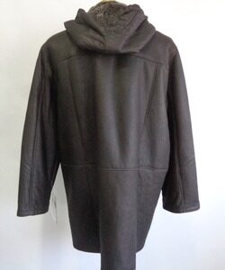 SHOWROOM NEW BROWN SHEARLING LAMB FUR JACKET COAT WOMEN WOMAN SIZE 8-10 medium