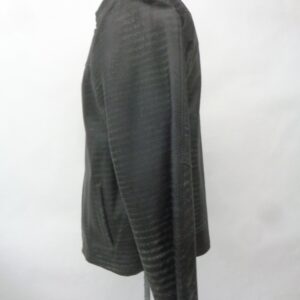 SHOWROOM NEW MATT BLACK LEATHER JACKET COAT MEN MAN SIZE 38-40