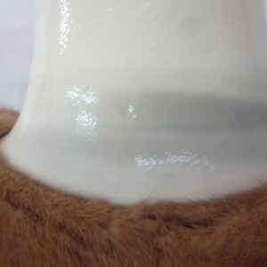 SCRAP ITEM: PASTEL MINK FUR COLLAR/SCARF WRAP ARTS & CRAFTS