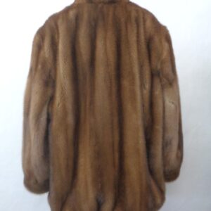 REFURBISHED NEW PASTEL MINK FUR COAT JACKET WOMEN WOMAN SIZE ALL