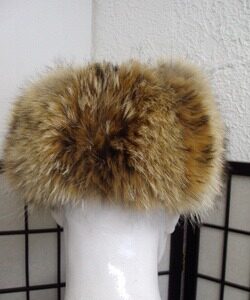 BRAND NEW COYOTE FUR & GRAY GREY SUEDE HAT MEN MAN SIZE ALL