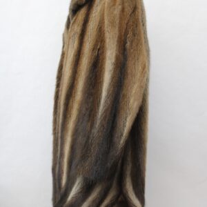BRAND NEW NATURAL MUSKRAT FUR COAT JACKET WOMEN WOMAN SIZE ALL