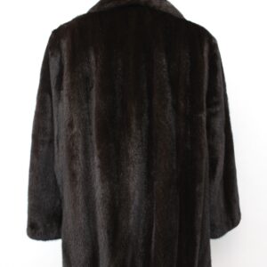 EXCELLENT CANADIAN DARK RANCH MINK FUR COAT JACKET MEN MAN SIZE 40-42