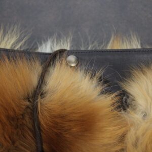 BRAND NEW NATURAL RED FOX FUR LONG PANTS MEN MAN SIZE ALL
