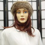 BRAND NEW RACCOON FUR HEADBAND