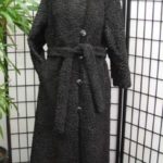 ~BRAND NEW BLACK PERSIAN LAMB FUR COAT FOR WOMEN