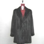 NEW BLACK MINK FUR STROLLER WOMEN ALL SIZE