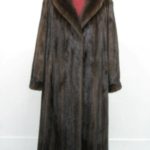 NEW SCANBROWN FEMALE MINK FUR COAT WOMEN ALL SIZE