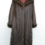 NEW SCANBROWN FEMALE MINK FUR COAT WOMEN ALL SIZE