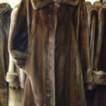 BRAND NEW MAHOGANY MINK FUR COAT WOMEN