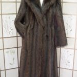 BRAND NEW RACCOON DYE FISHER FUR COAT WOMEN ALL SIZE