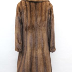 MINT CANADIAN DEMI BUFF MINK FUR COAT JACKET WOMEN WOMAN SIZE 2-4 NEW LINING!