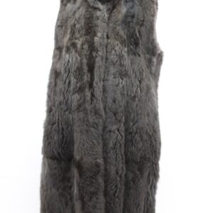 SCRAP ITEM: GRAY OPOSSUM FUR VEST ARTS & CRAFTS