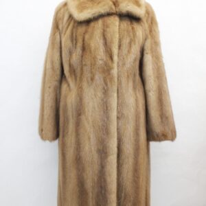 EXCELLENT CANADIAN PASTEL MINK FUR COAT JACKET WOMEN WOMAN SIZE 6 SMALL