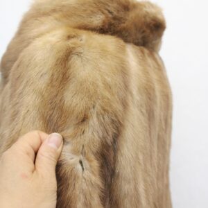 SCRAP ITEM: PASTEL MINK FUR COAT JACKET WOMEN WOMAN SIZE N/A