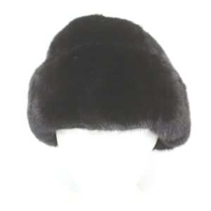 NEW REFURBISHED BLACK MINK FUR HAT CAP MEN MAN SIZE ALL