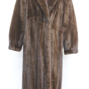 EXCELLENT MAHOGANY MINK FUR COAT JACKET WOMEN WOMAN SIZE 4-6 SMALL