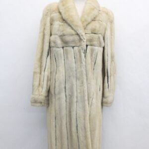 SCRAP ITEM: PEARL MINK FUR COAT JACKET WOMEN WOMAN SIZE N/A