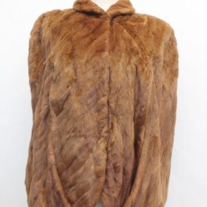 SCRAP ITEM: SQUIRREL FUR CAPE JACKET WOMEN WOMAN SIZE N/A