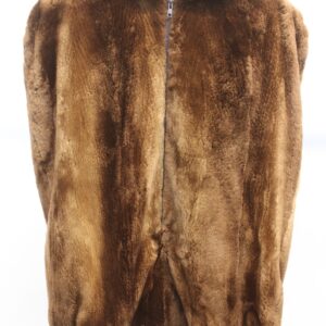 EXCELLENT PROTECTIVE ENVELOP SHELL WRAP FOR BABIES SHEARED BEAVER FUR SZ 29"X20"
