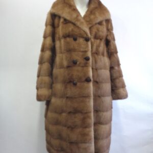 Mint Canadian Pastel Mink Fur Coat Jacket Women Woman Size 6-8 S-M New Lining!