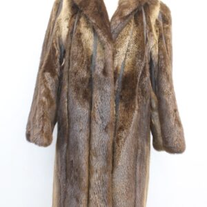SCRAP ITEM: ARCTIC BEAVER FUR COAT WOMEN WOMAN SIZE N/A
