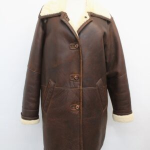 MINT SHEEPSKIN SHEARLING FUR COAT JACKET WOMEN WOMAN SIZE 4-6 SMALL