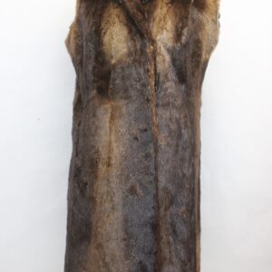 SCRAP ITEM: ARCTIC BEAVER FUR COAT JACKET WOMEN WOMAN SIZE N/A