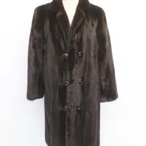 EXCELLENT CANADIAN DARK RANCH MINK FUR COAT JACKET MEN MAN SIZE 38-40 S-M