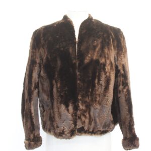 SCRAP ITEM: ARCTIC BEAVER FUR SHORT JACKET COAT SIZE N/A