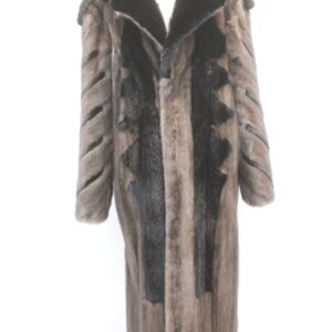 REFURBISHED NEW LUTETIA & BLACK MINK FUR COAT MEN MAN SIZE ALL