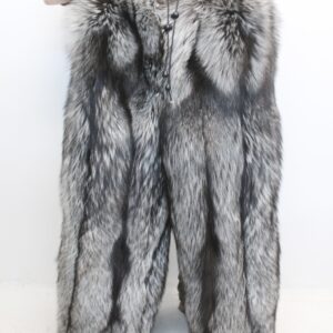 BRAND NEW SILVER FOX DOUBLE SIDED FUR PANTS MEN MAN SIZE ALL