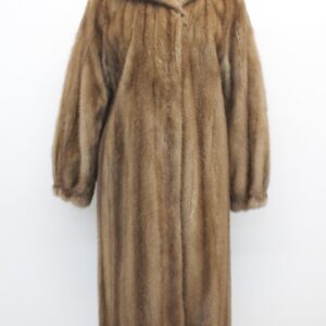 SHOWROOM NEW CANADIAN PASTEL MINK FUR COAT JACKET WOMEN WOMAN SIZE 6-8 S-M